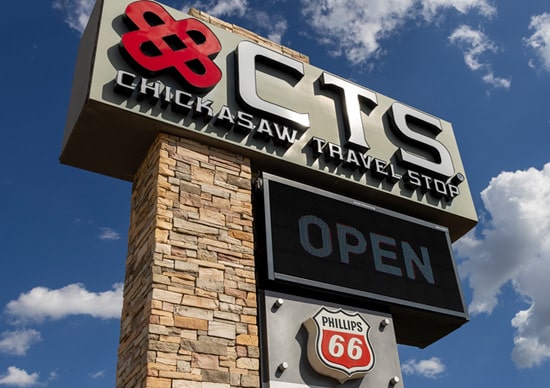 cts chickasaw travel stop